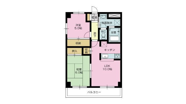 賃貸物件（住居用）ルインズワタナベ　1K・2LDK